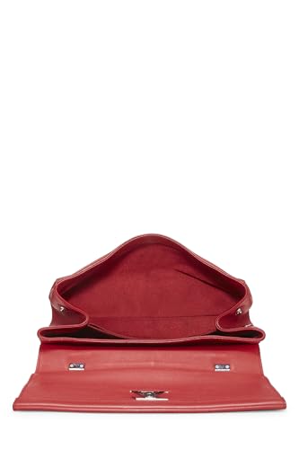 Louis Vuitton,  Red Leather Lockme II, Red