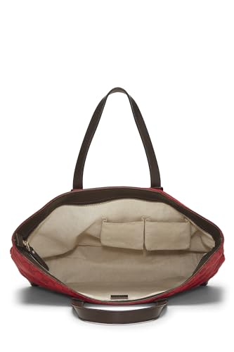 Gucci, Red GG Canvas Loop Tote Large, Red