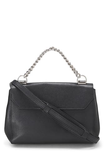 Louis Vuitton,  Black Leather Lockme BB, Black