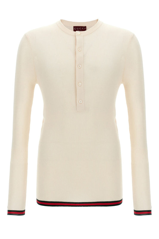 Gucci Men Web Tape Jersey