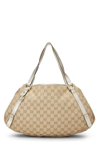 Gucci, Gold Original GG Canvas Tote, Gold