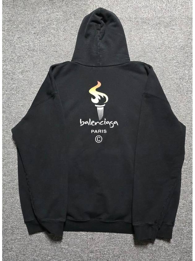 Luxury Balenciaga  Olympic logo hoodie 115