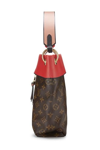 Louis Vuitton,  Multicolored Monogram Canvas Tuileries Besace, Red