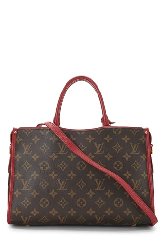 Louis Vuitton,  Red Monogram Canvas Popincourt PM NM, Red