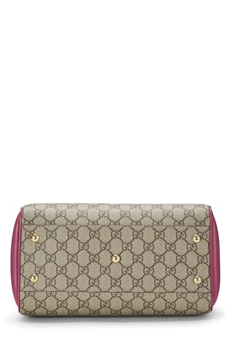 Gucci, Multicolor GG Supreme Canvas Boston Handbag Small, Multi