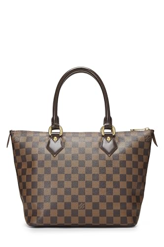 Louis Vuitton,  Damier Ebene Saleya PM, Brown