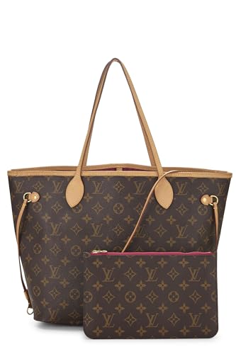 Louis Vuitton,  Pink Monogram Canvas Neo Neverfull MM, Pink