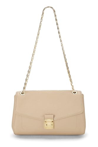 Louis Vuitton,  Beige Monogram Empreinte Saint Germain PM, Beige
