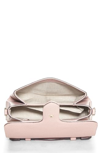 Gucci, Pink Leather Interlocking Handle Bag, Pink