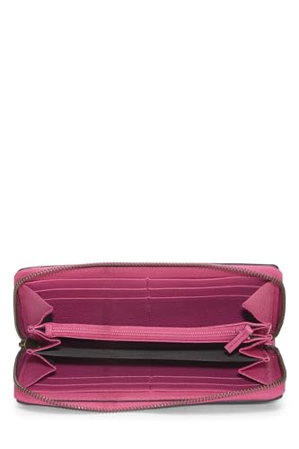 Gucci, Pink Leather Logo Wallet, Pink
