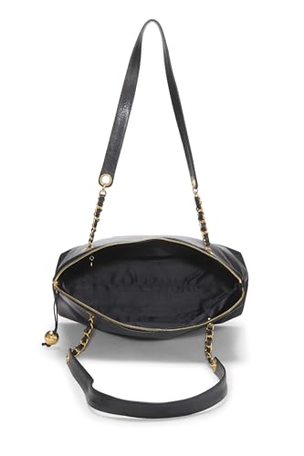 Chanel,  Black Caviar 'CC' Tote Large, Black