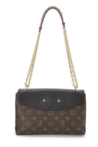 Louis Vuitton,  Black Monogram Saint Placide, Black