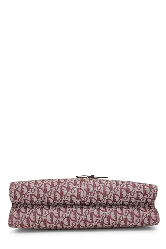 Dior,  Burgundy Trotter Canvas Tote, Burgundy
