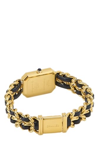 Chanel,  Black & Gold Premiere Watch Large, Black