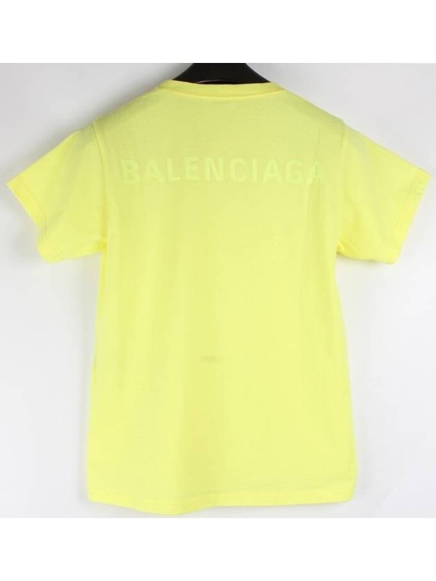 Luxury Balenciaga  Back logo neon short sleeve t shirt M