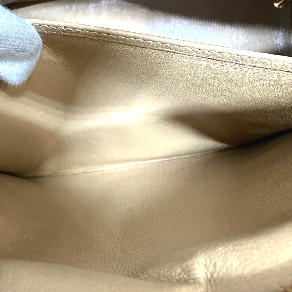 CHANEL Tote Bag A01804 Caviar skin beige CC COCO Mark Replica Tote Women Used