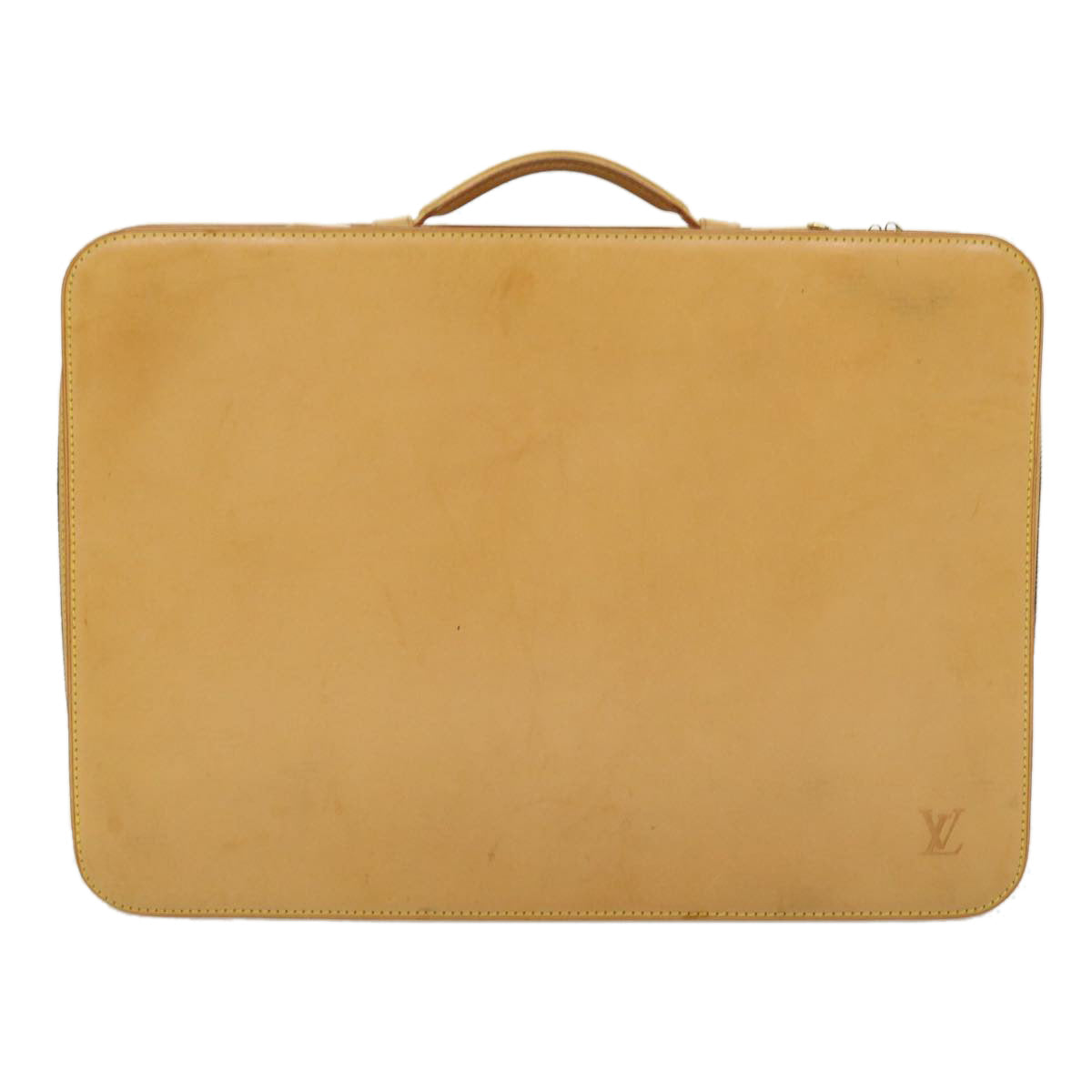 LOUIS VUITTON Nomad Baltic Briefcase Beige M99071 LV Auth 32098A
