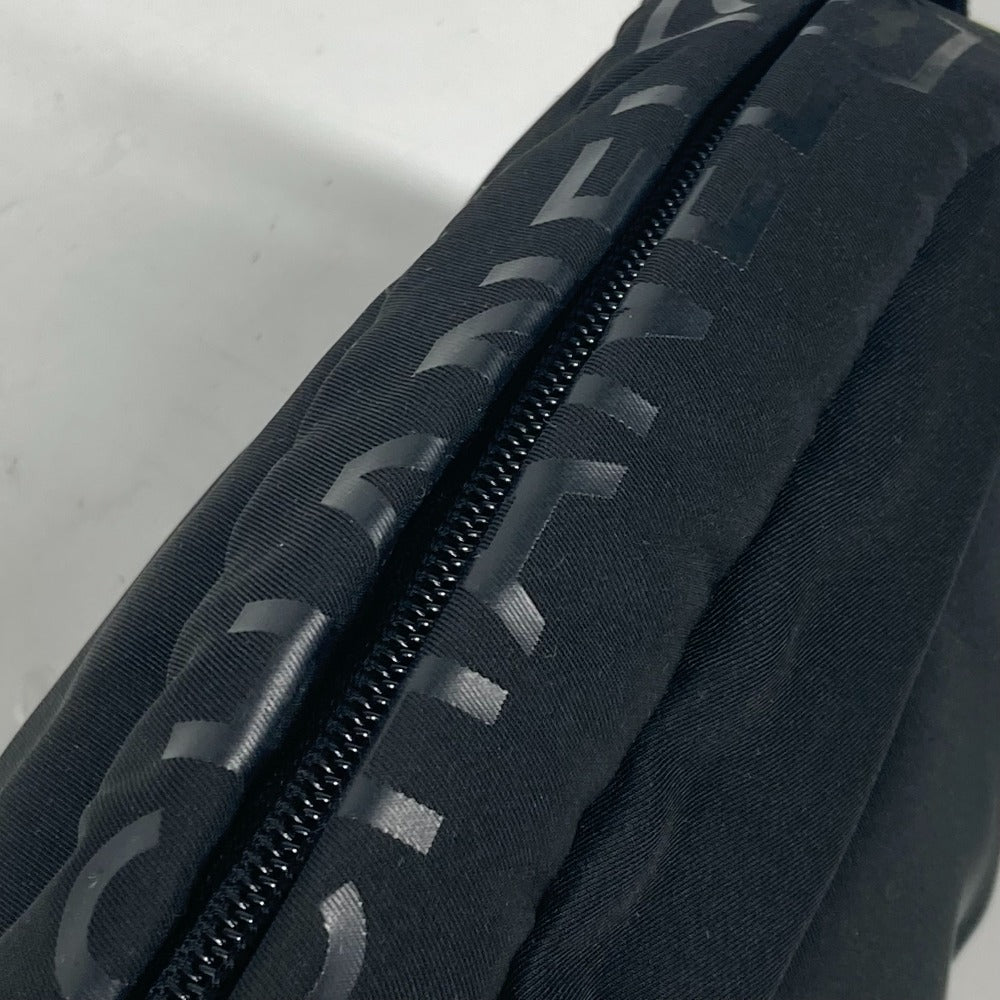 CHANEL Pouch Nylon black Sports CC COCO Mark