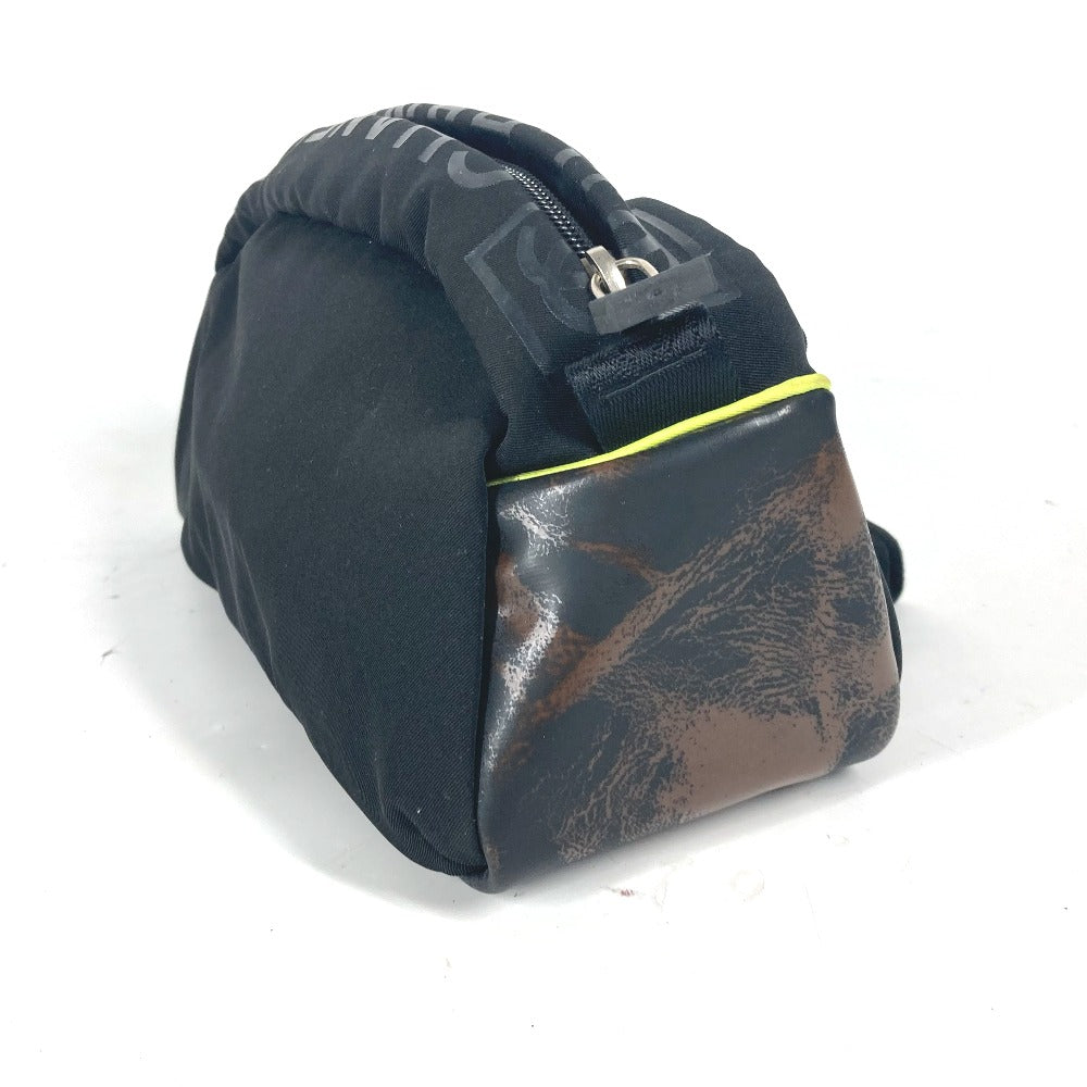 CHANEL Pouch Nylon black Sports CC COCO Mark