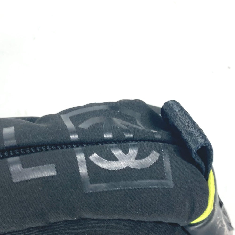 CHANEL Pouch Nylon black Sports CC COCO Mark
