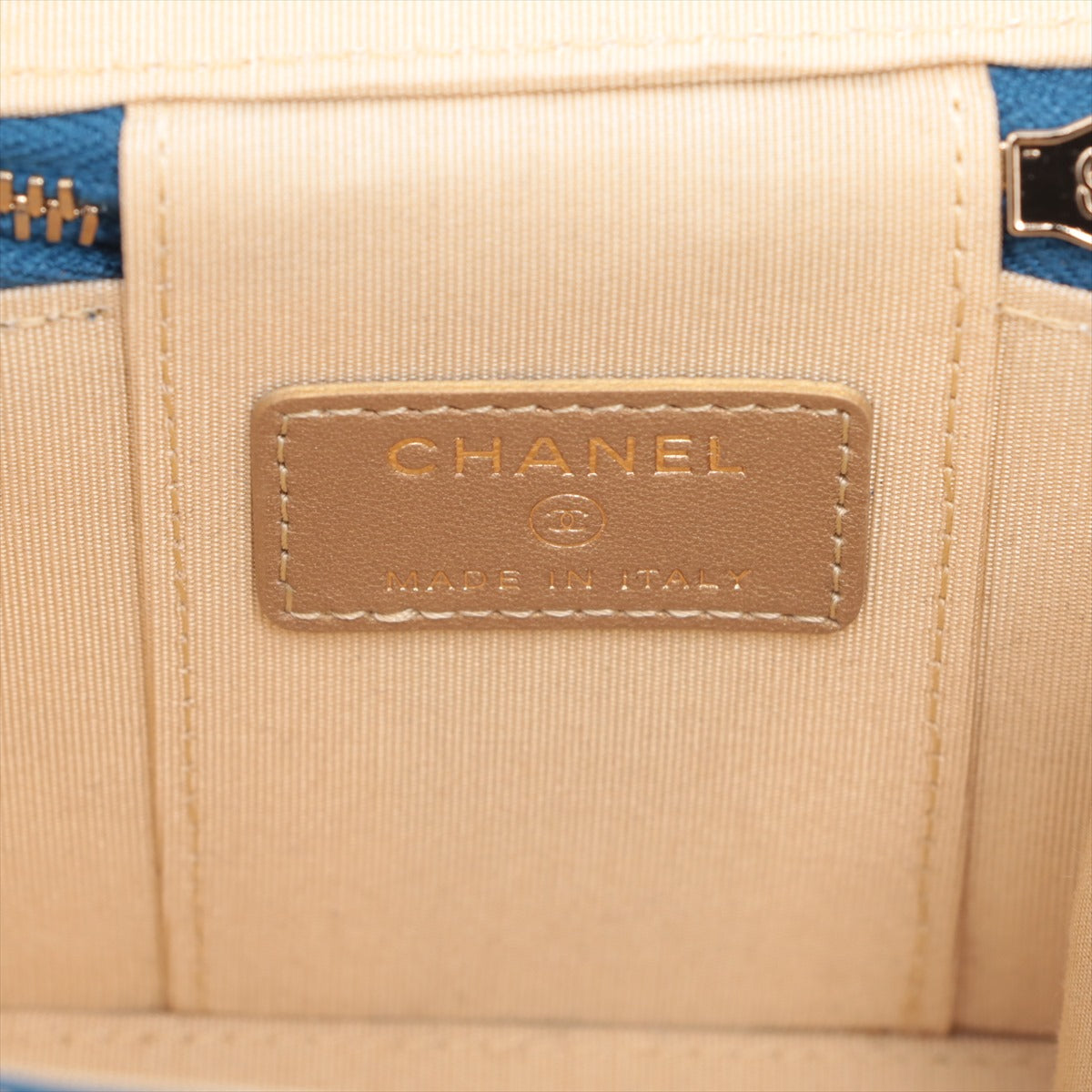 Chanel Matrasse  Chain Shoulder Bag Coco Ball Blue G