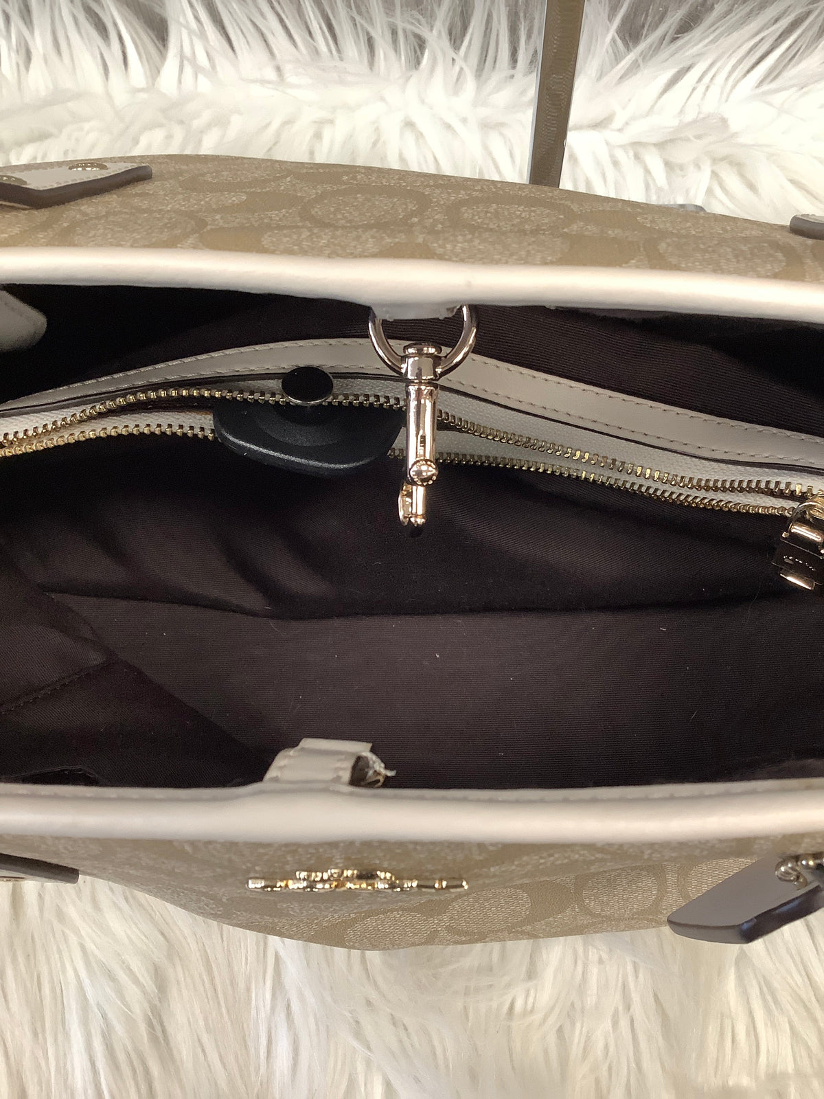 Handbag Designer By Coach, Size: Large