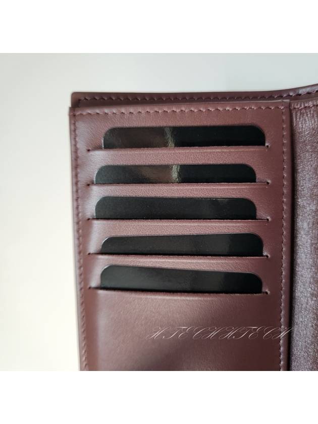 Classic Flap Wallet Grained Calfskin & Silver Black Chanel