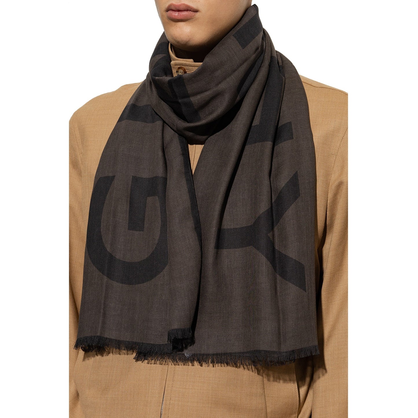 Givenchy Logo Scarf Men