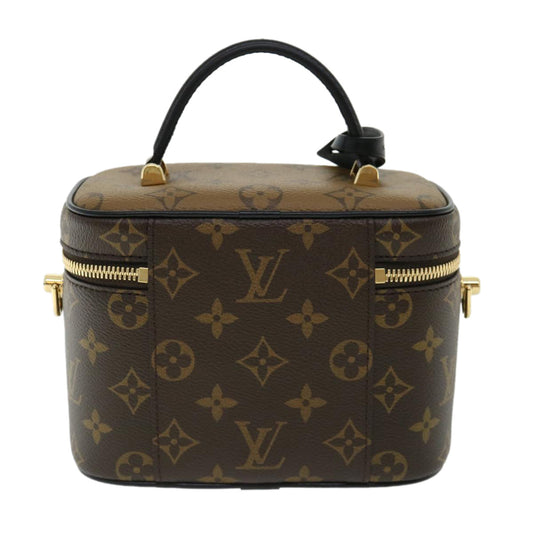 LOUIS VUITTON Monogram Reverse Vanity NVPM Hand Bag 2way M45165 LV  32450A