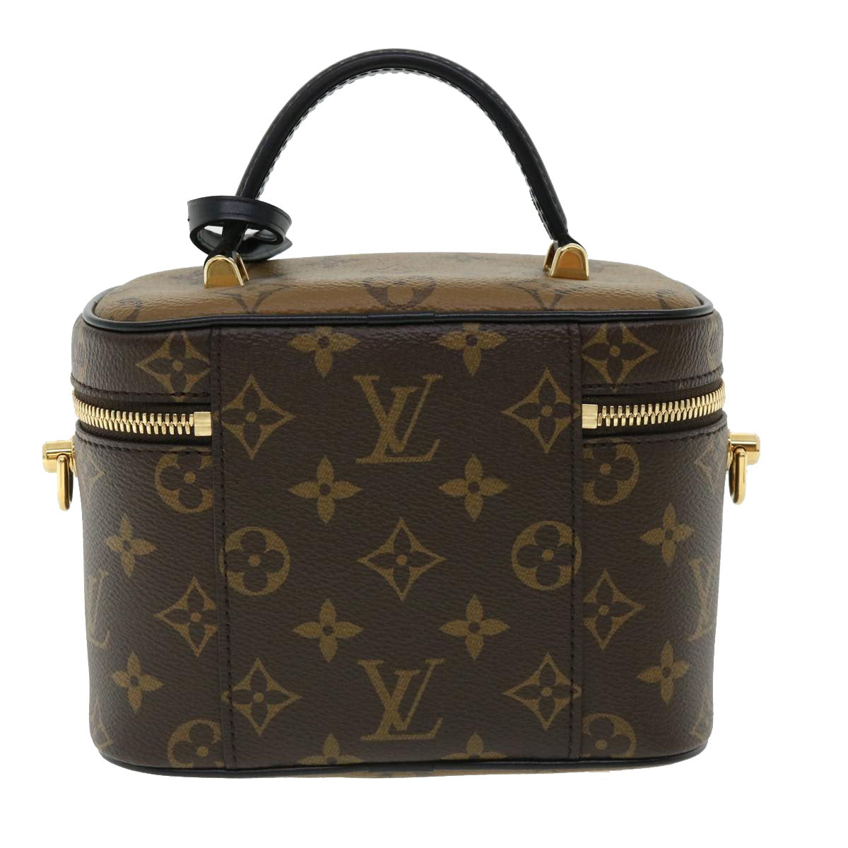 LOUIS VUITTON Monogram Reverse Vanity NVPM Hand Bag 2way M45165 LV  32451A