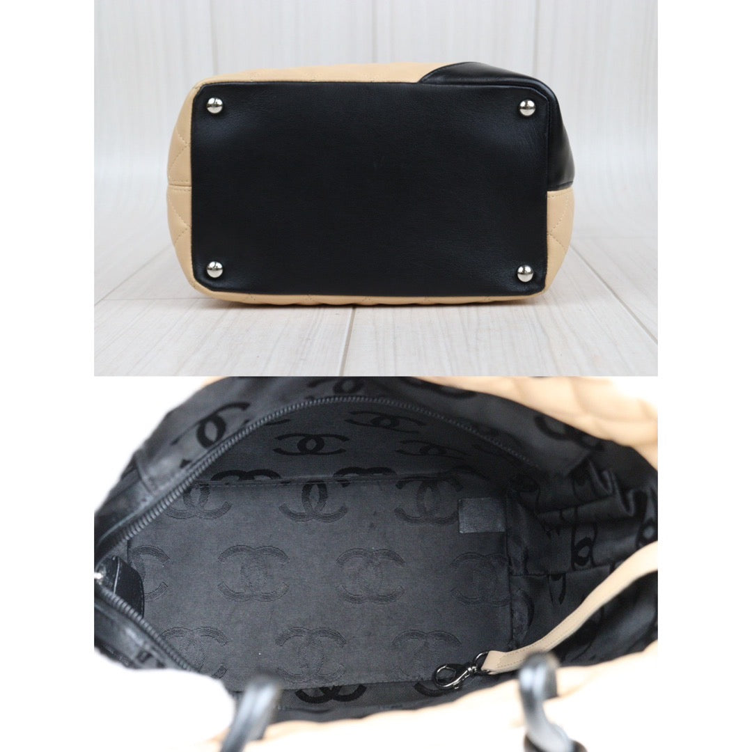 Rank A ｜ CHANEL Cambon Line ToteBag ｜24021902