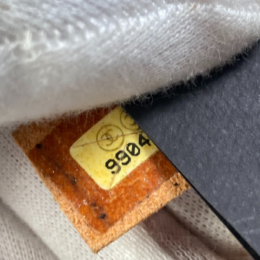 CHANEL Tote Bag A25167 lambskin white Cambon line CC COCO Mark Women Used