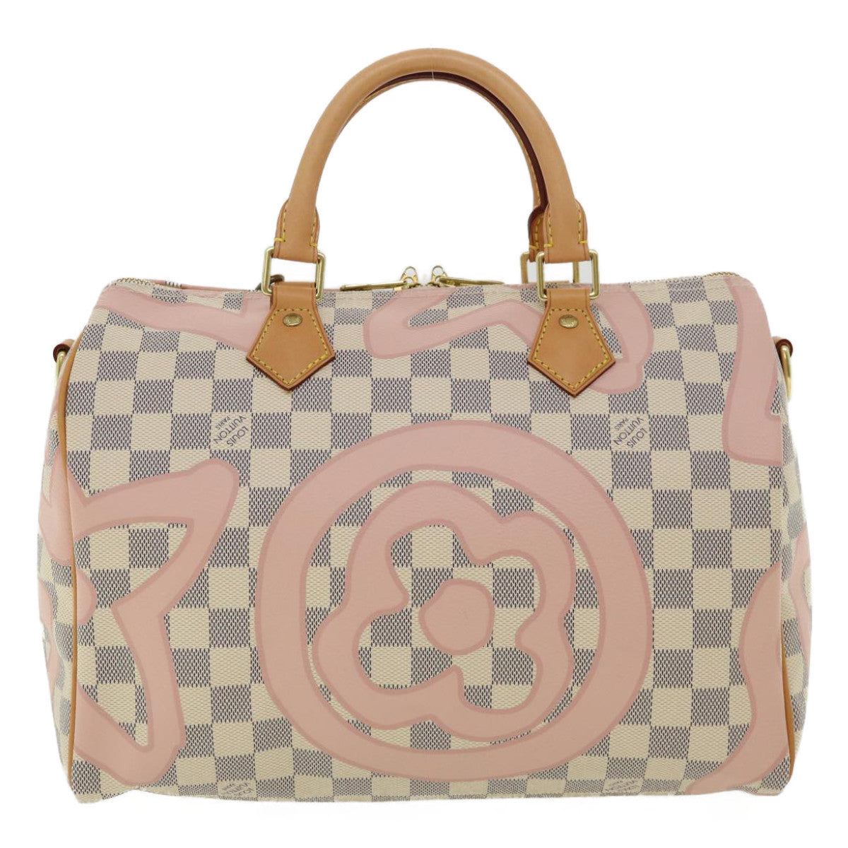 LOUIS VUITTON Damier Azur Tahiti Speedy Bandouliere30 HandBag 2Way N41052 32592A