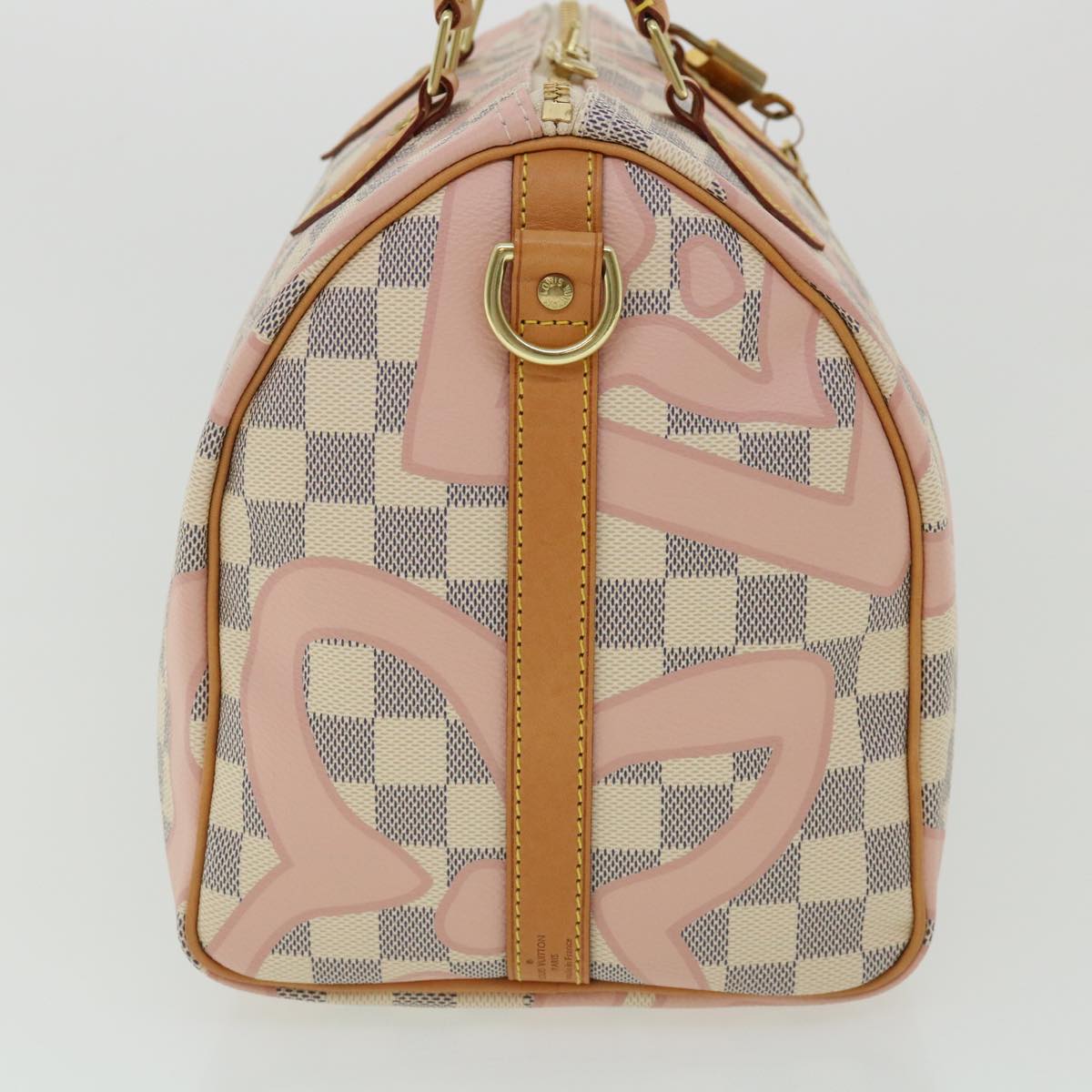 LOUIS VUITTON Damier Azur Tahiti Speedy Bandouliere30 HandBag 2Way N41052 32592A