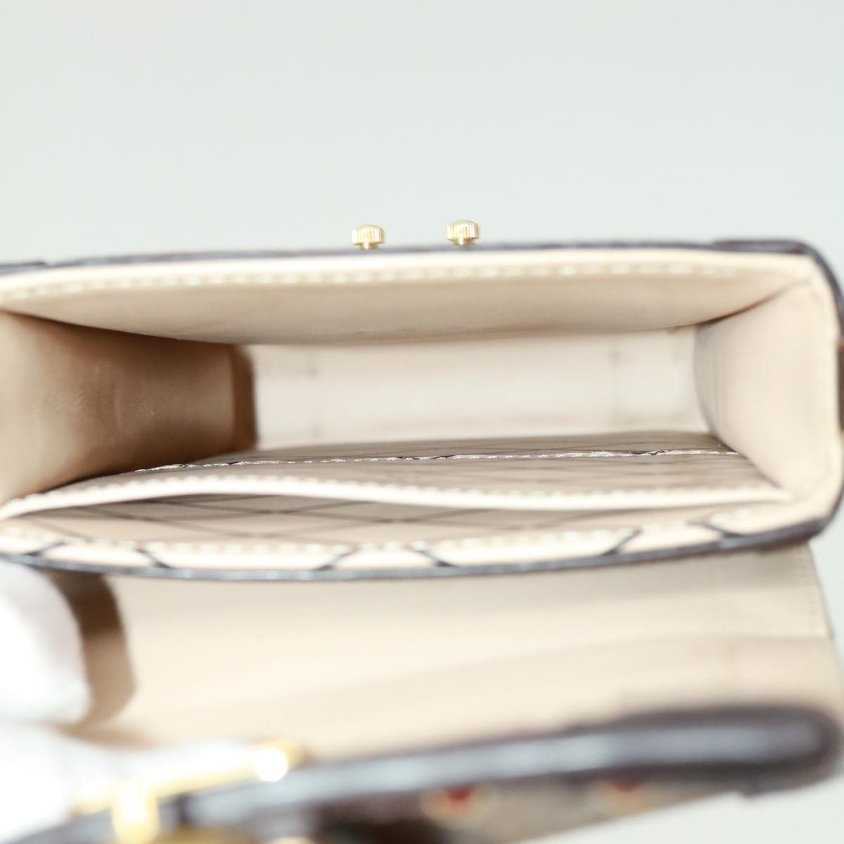 LOUIS VUITTON Reverse Pochette Trunk Vertical Shoulder Bag M67873 LV  32652A