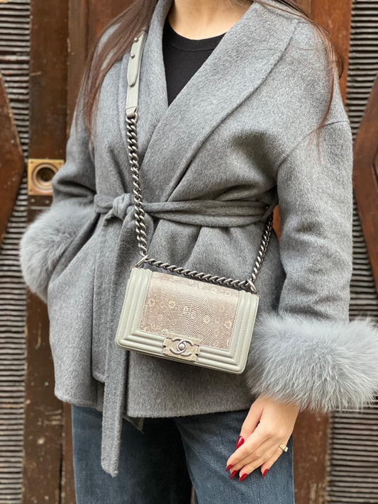 Chanel - Petit Boy en Lézard
