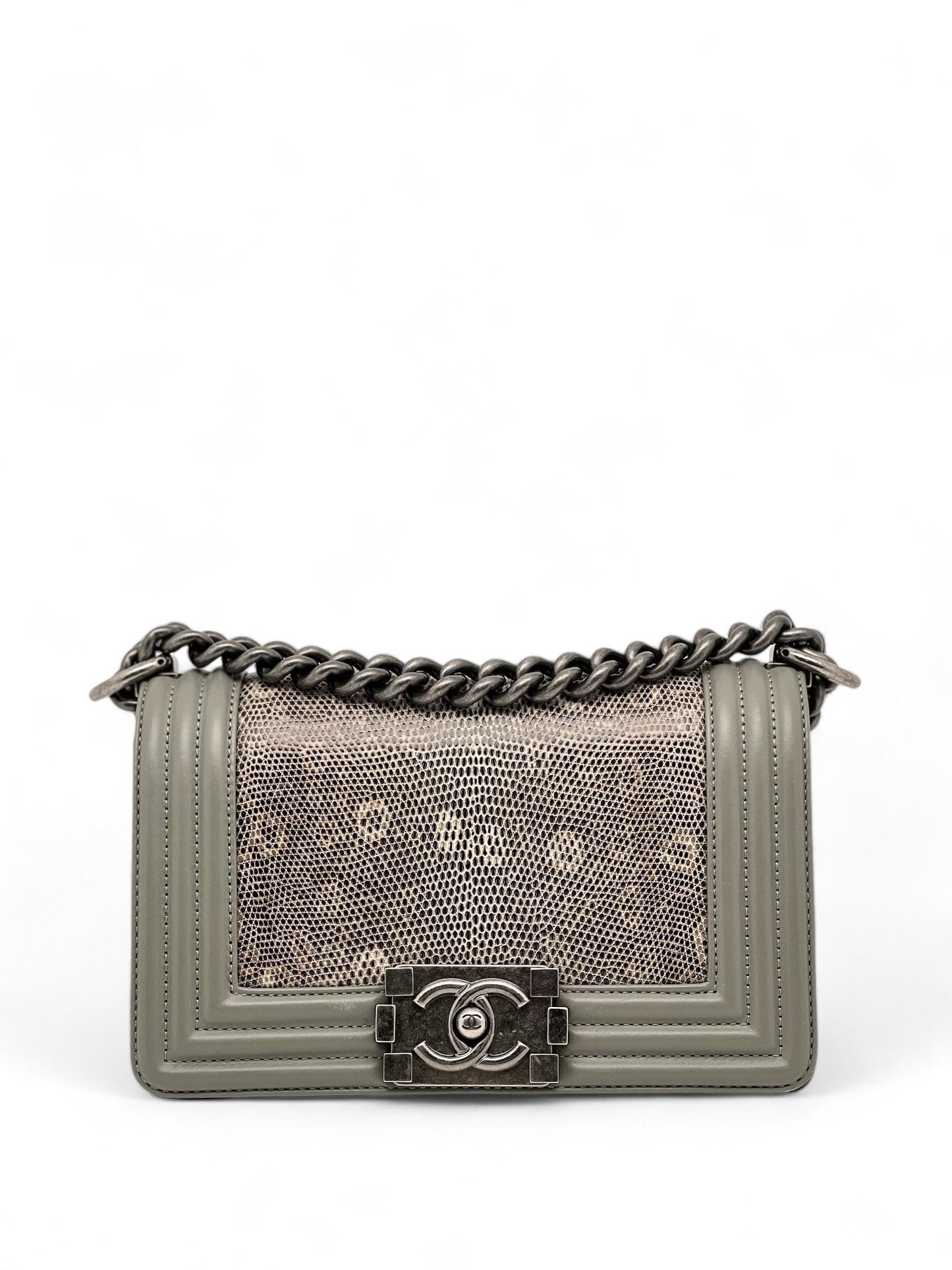 Chanel - Petit Boy en Lézard