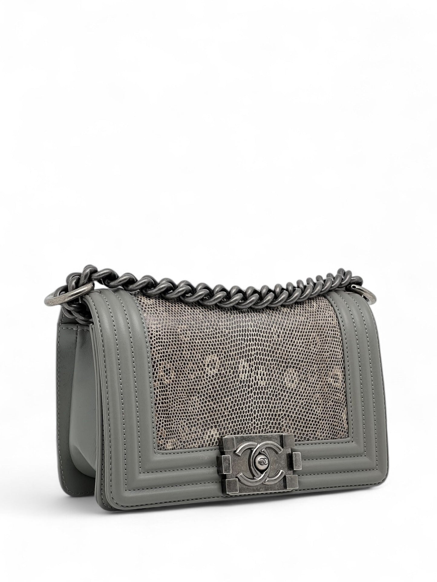 Chanel - Petit Boy en Lézard