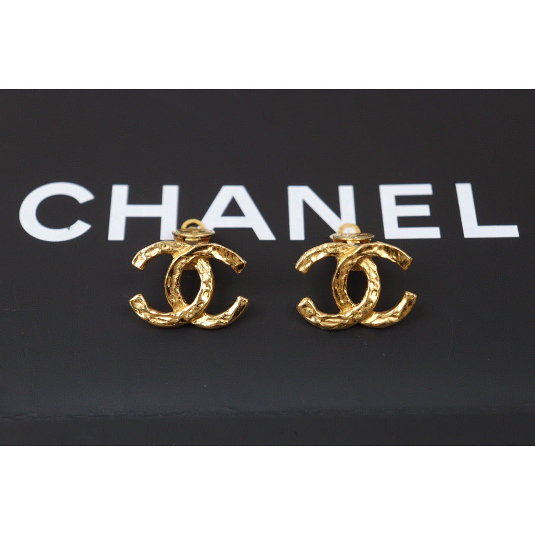 Very Good ( Rank A) ｜CHANEL COCO Earrings 18k Gold Plated ｜24061104