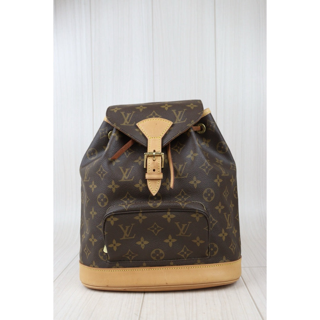 Rank AB｜ LV Monogram Montsouris MM Backpack｜24080515