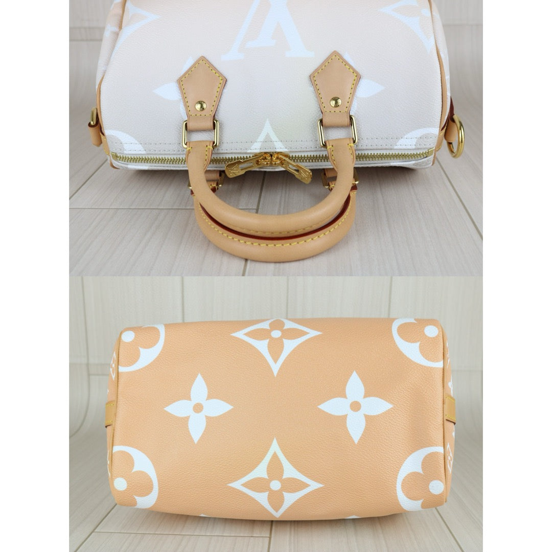 Excellent（Rank SA）｜LV Monogram speedy25 Gradient color Limited edition Handbag WithShoulder Bag｜B25012211