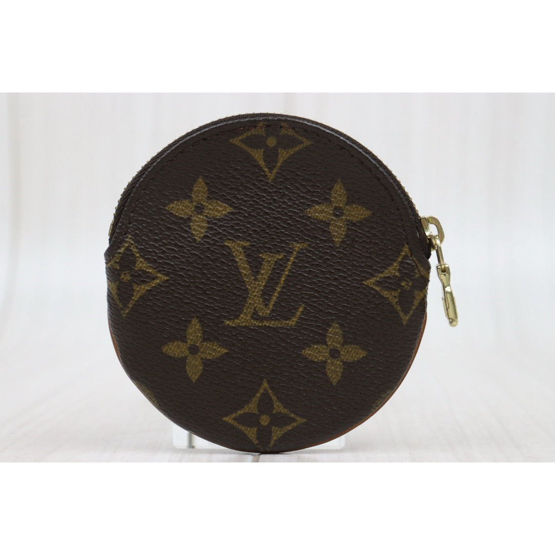 Fair ( Rank B) ｜ LV Monogram Round Coin Purse｜V25031101