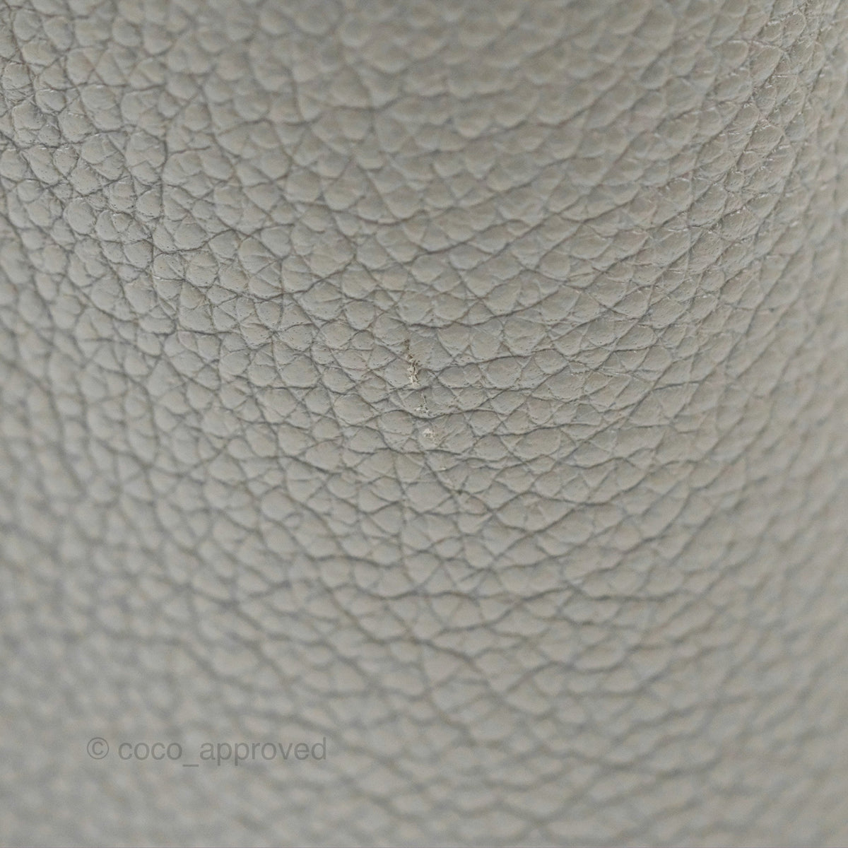 Celine Sangle Bucket Bag Grained Calfskin Grey