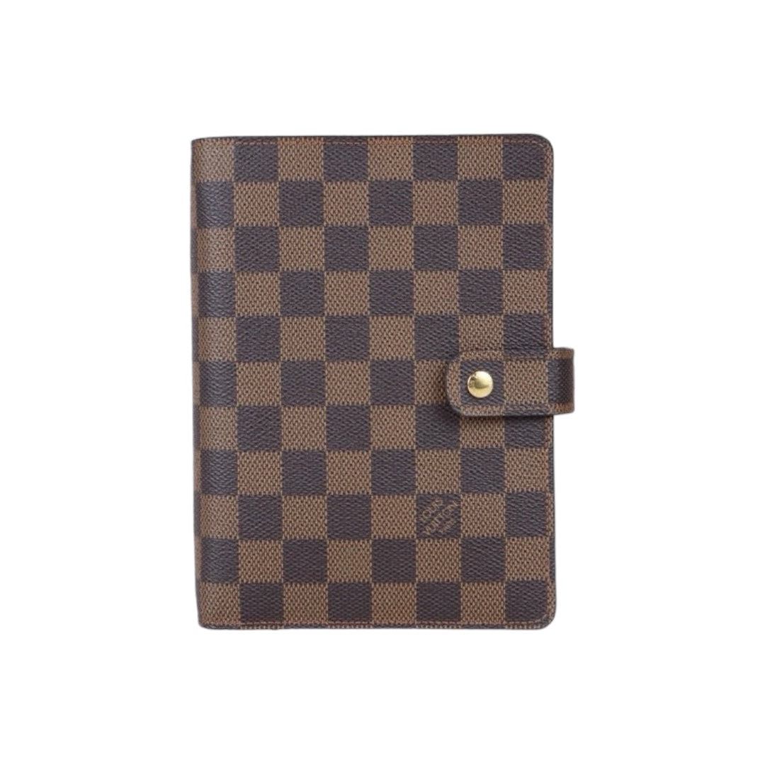 Rank SA ｜ LV Damier Agenda MM Notebook Cover ｜24080501