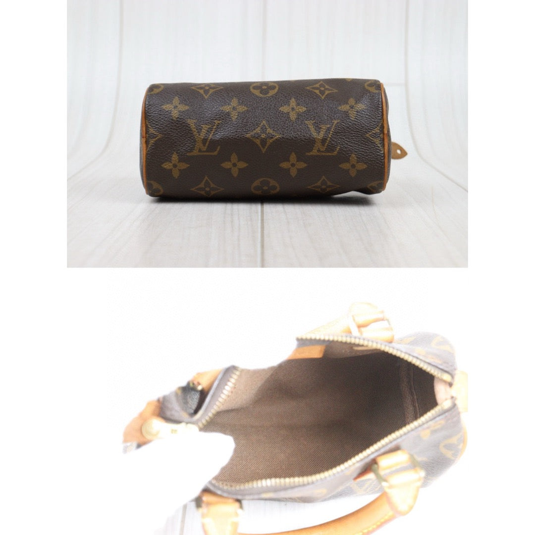 Good ( Rank AB)｜ LV Monogram Mini Speedy Handbag With Shoulderstrap｜25042111