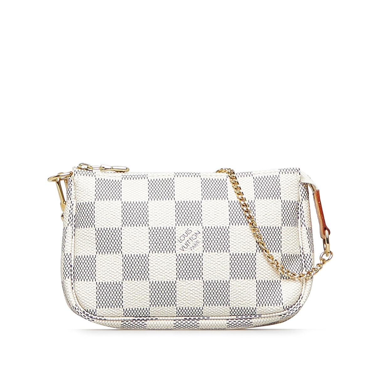 Louis Vuitton Pochette Accessoires Mini Damier Azur Canvas