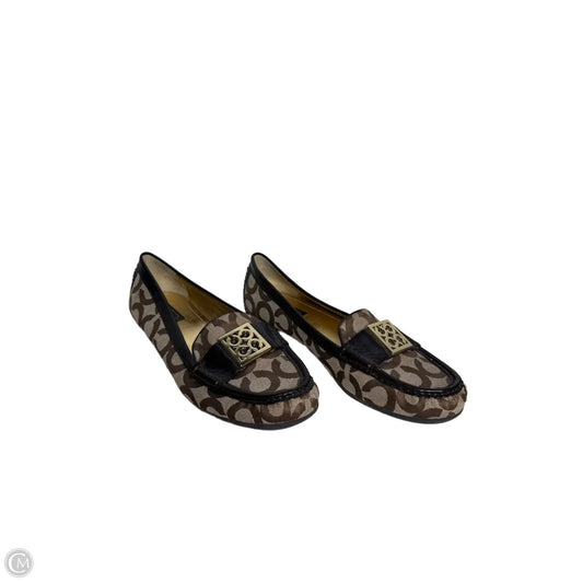 Shoes Designer By Coach In Brown, Size: 8