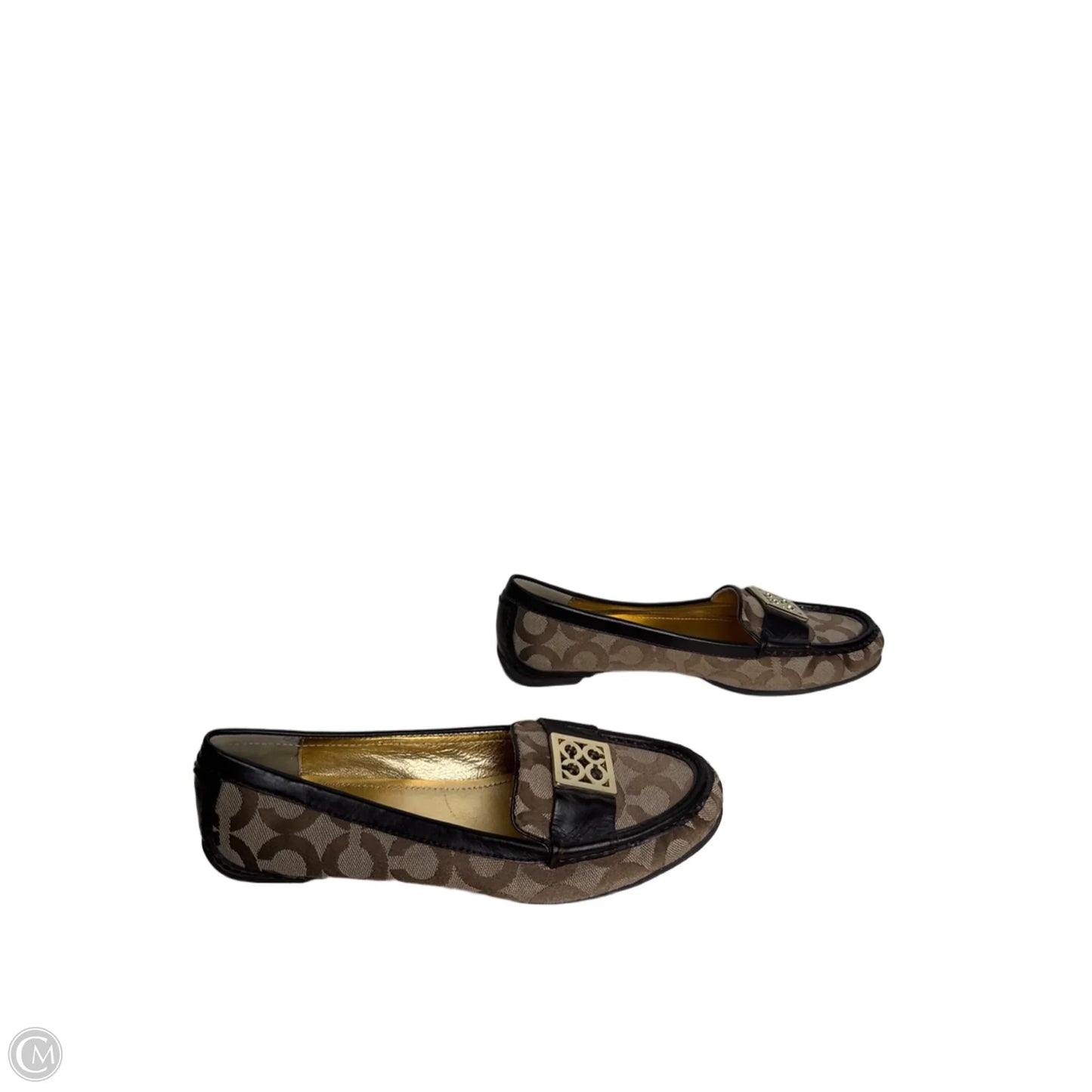 Shoes Designer By Coach In Brown, Size: 8