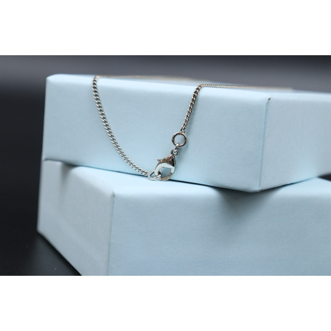 Very Good ( Rank A)｜CHANEL COCO Mark Rhinestone Necklace Silver｜V25071018