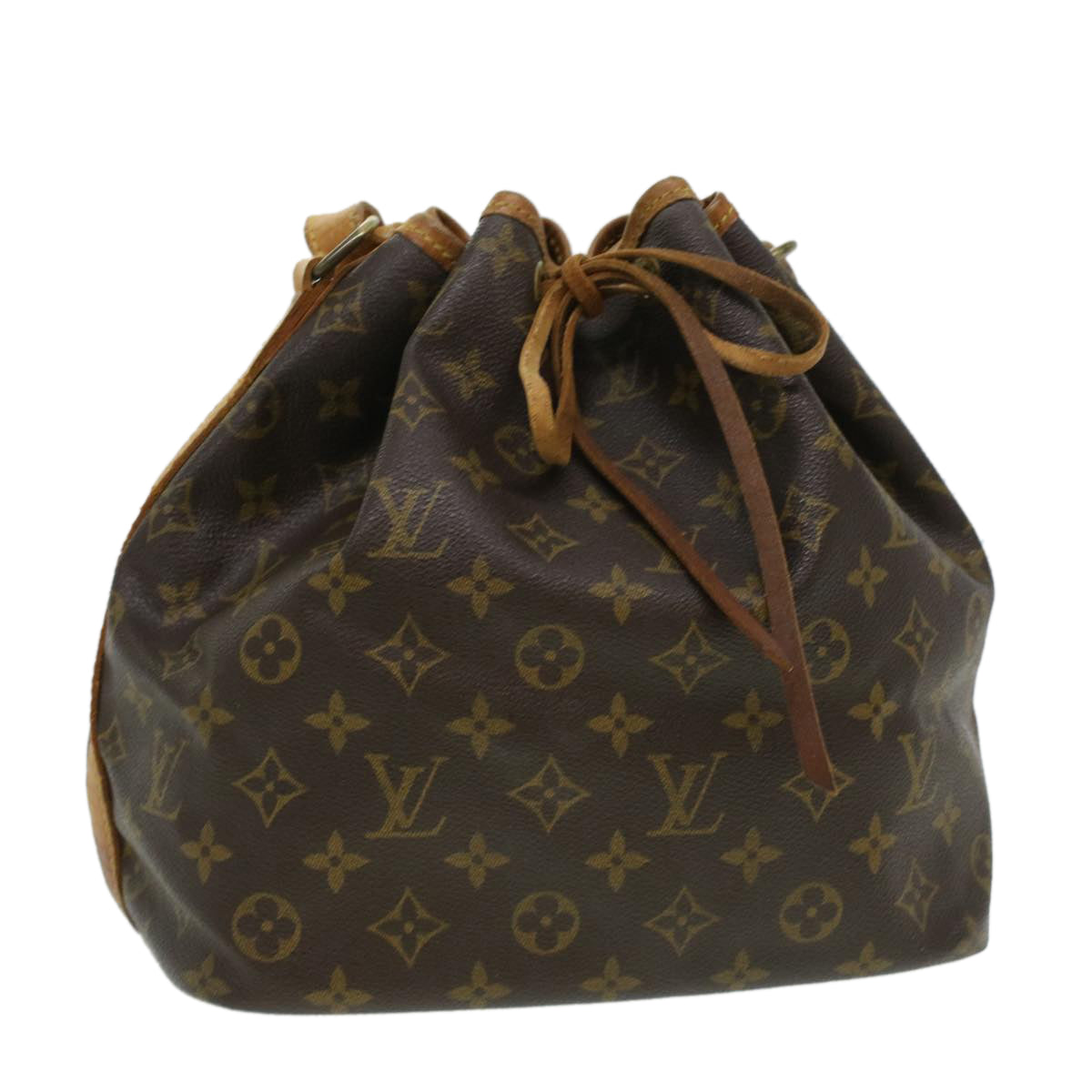 LOUIS VUITTON Monogram Petit Noe Shoulder Bag M42226 LV  33058